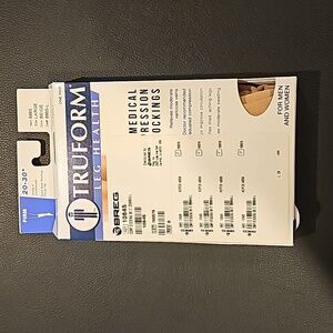 Truform Compression Socks Sz L